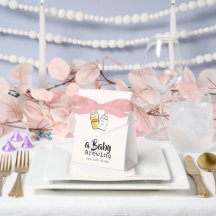 Baby braut Bier Babyflasche Rosa Babyparty