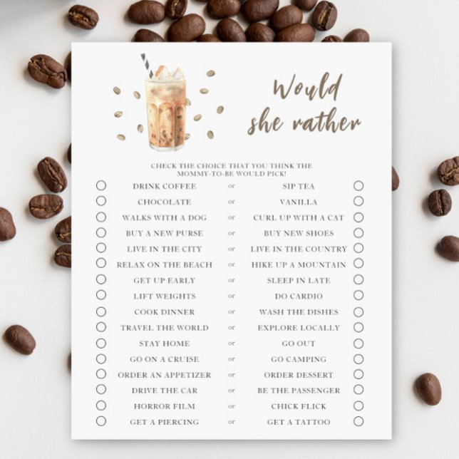 Baby braut eiskalten Kaffee Wäre sie lieber (Von Creator hochgeladen)