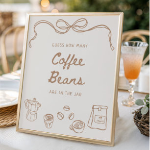 Baby braut Hand gezeichnete Ratschläge wie viele Poster