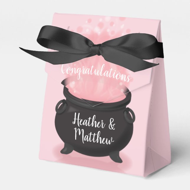 Baby braut Hexendusche Gothic Pink Girl Geschenkschachtel (Vorderseite)