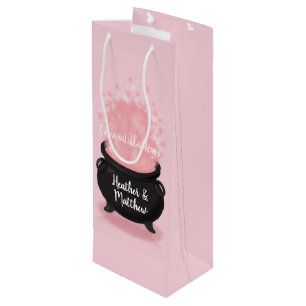 Baby braut Hexendusche Gothic Pink Girl Geschenktüte Für Weinflaschen