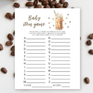 Baby braut Kaffee Baby Dusche Baby Item Game