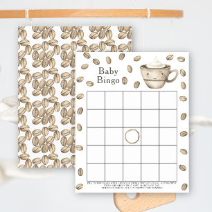 Baby braut Kaffee Baby Dusche Bingo Spiel