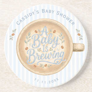 Baby Braut Kaffee Baby Shower Getränkeuntersetzer