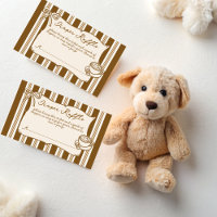 Baby braut Kaffee Baby Shower Windel-Raffle