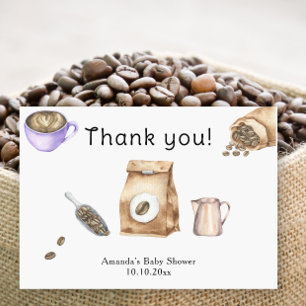Baby braut Kaffee Danke