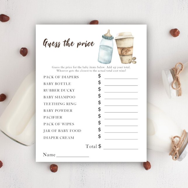 Baby braut Kaffee - Price Guess Game (Von Creator hochgeladen)