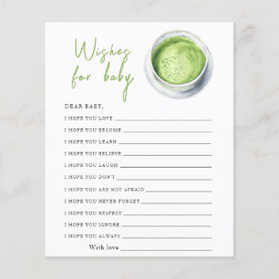 Baby braut Matcha - Babywünsche