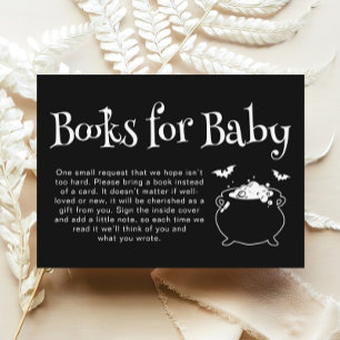 Baby Breaking Halloween Baby Shower Books for Baby Begleitkarte
