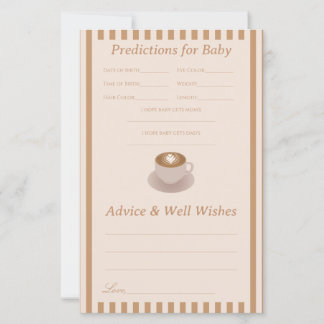 Baby Brewing Baby Shower Beratung & Vorhersage Spi