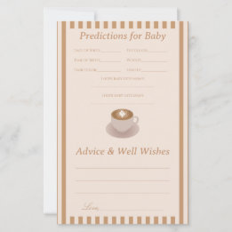 Baby Brewing Baby Shower Beratung & Vorhersage Spi