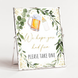 Baby Brewing Greenery Baby Duwer Fevor Schild