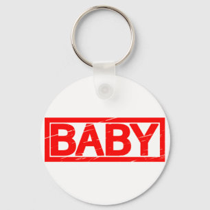 Baby-Briefmarke Schlüsselanhänger