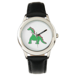 Baby Brontosaurus Cartoon Dinosaur Gear Armbanduhr