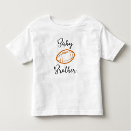 Baby Brother ~ Brother Designs Football Kleinkind T-shirt