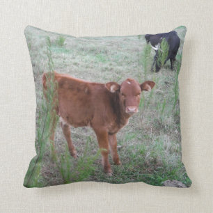 Baby Brown Cow. Kissen