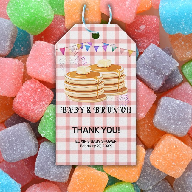 Baby & Brunch-Babydusche Geschenkanhänger (Von Creator hochgeladen)