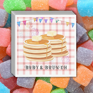 Baby & Brunch-Babydusche Serviette