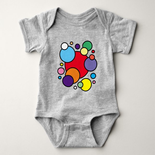 Baby Bubbles Onsie T - Shirt (Vorderseite)