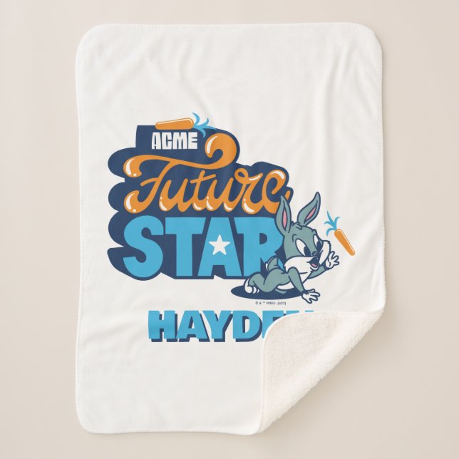 Baby BUGS BUNNY™ - Future Star Sherpadecke (Vorderseite)