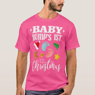 Baby Bumps Erste Weihnachtsmütterschaft T-Shirt