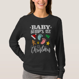Baby Bumps Erster Weihnachtsfeiertag T-Shirt