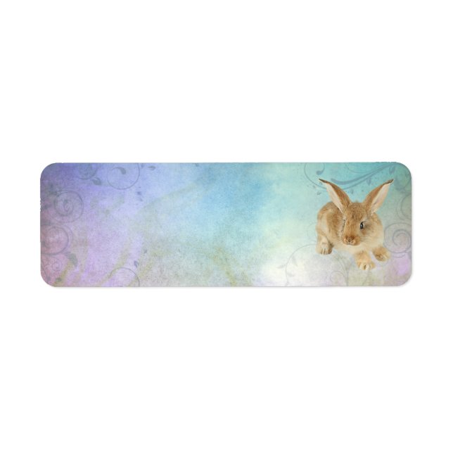 BABY BUNNY ADRESSE ETIKETTEN (Vorne)