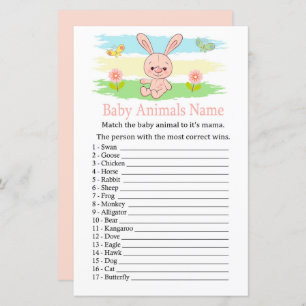 Baby Bunny Baby Animes Name Game