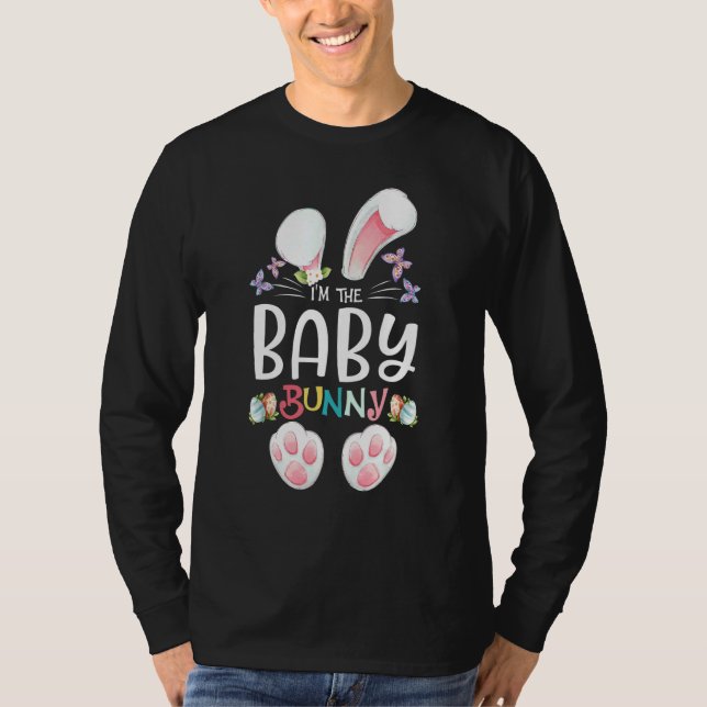 Baby Bunny Boys Girls Kinder Niedlich Matching Fam T-Shirt (Vorderseite)