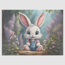 Baby Bunny Decoupage Seidenpapier