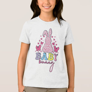 Baby Bunny Happy Ostertag Design-60673 Tri-Blend Shirt