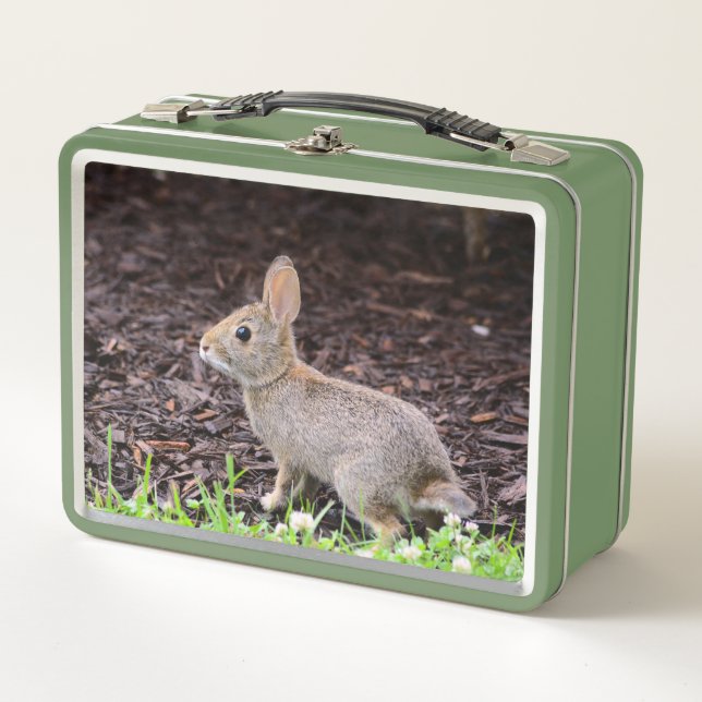 Baby Bunny Metal Lunchbox (Vorderseite)