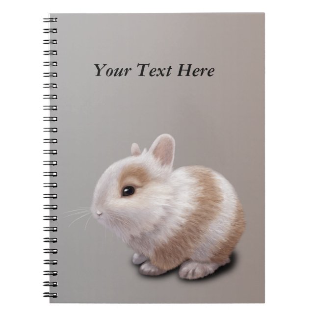 Baby Bunny Notizblock (Vorderseite)