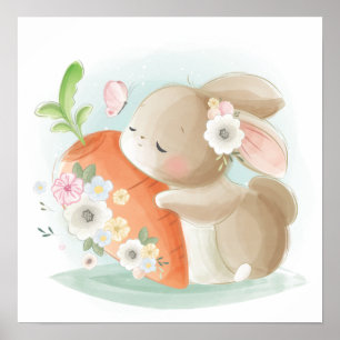 Baby Bunny Poster
