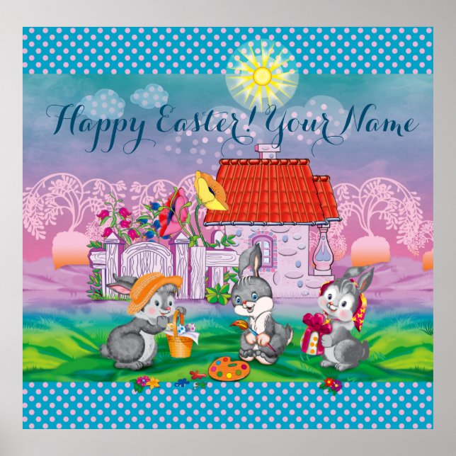 Baby Bunny Poster (Vorne)