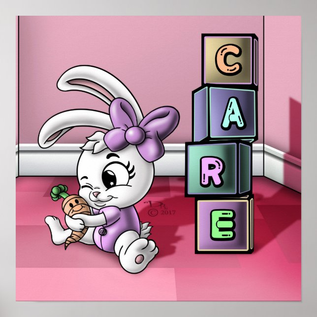 Baby Bunny Poster (Vorne)