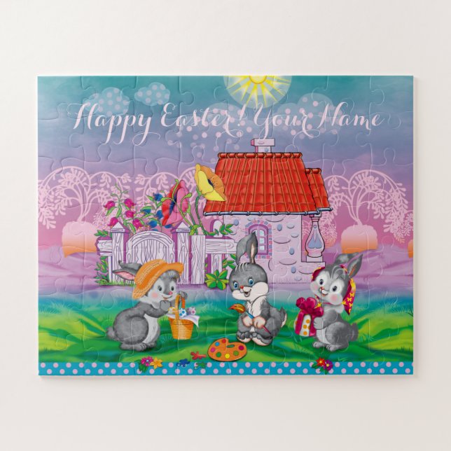 Baby Bunny Puzzle (Horizontal)