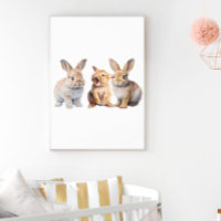 Baby Bunny Rabbit Kinderzimmer