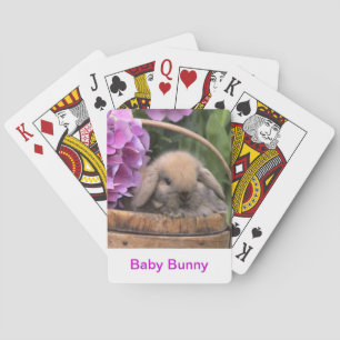 Baby Bunny Rabbit Playing Cards Spielkarten