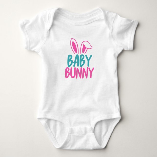 BABY BUNNY STRAMPLER (Vorderseite)
