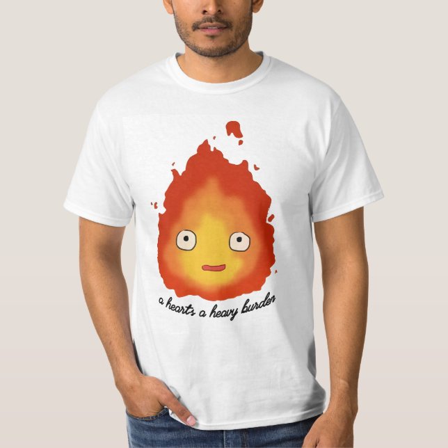 Baby Calcifer art T-Shirt (Vorderseite)