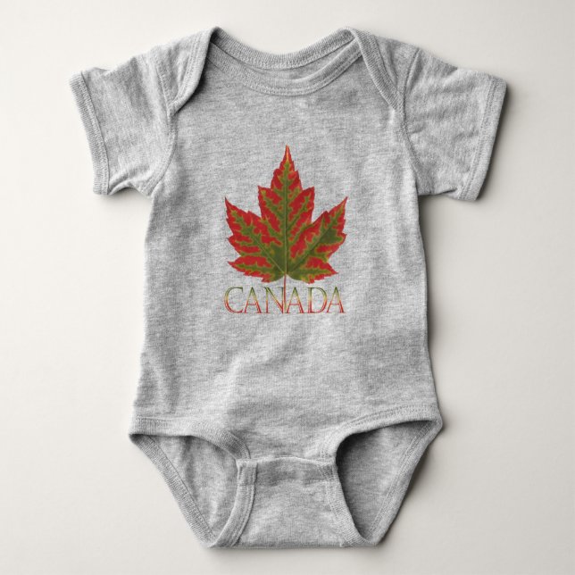 Baby Canada One-Piece Canada Bodysuit Baby Strampler (Vorderseite)