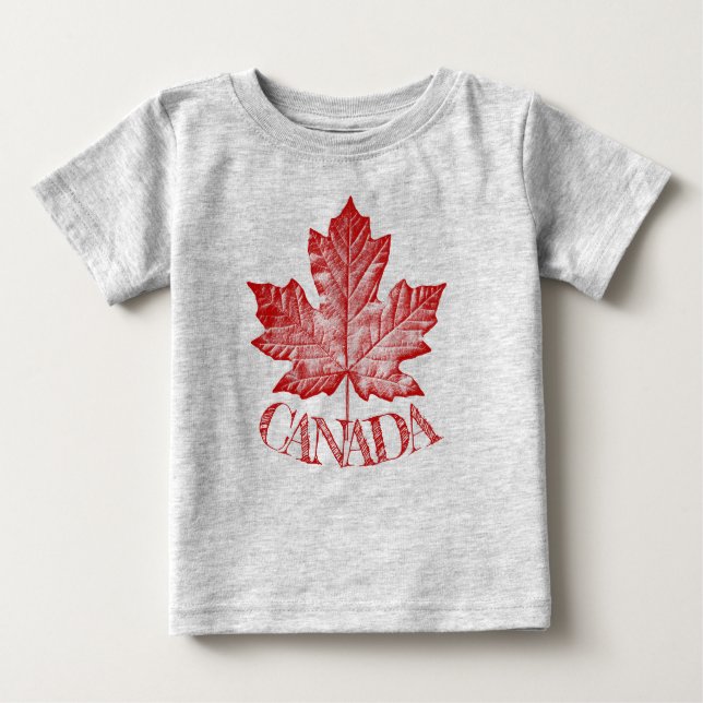 Baby Canada T - Shirt Retro Canada Baby Shirts (Vorderseite)