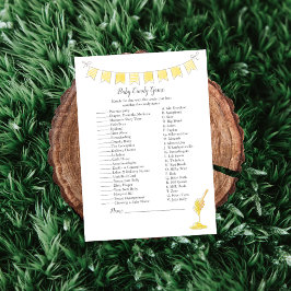 Baby Candy Game Girl Teddy Bear and Honey Card Programm