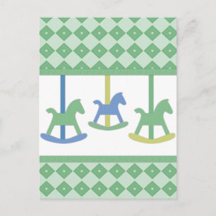 Baby Carousel Collection Postkarte