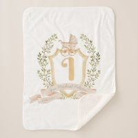 Baby Carriage Monogram "I" Kinderzimmer Baby Blank