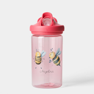 Baby Cartoon Bees Personalisiert Trinkflasche