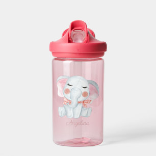 Baby Cartoon Elephant Personalisiert Trinkflasche
