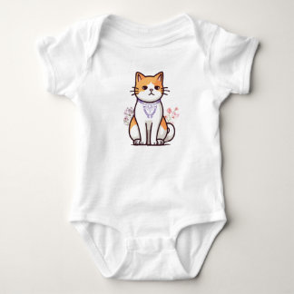 Baby  Cat Lover T-shirt Strampler