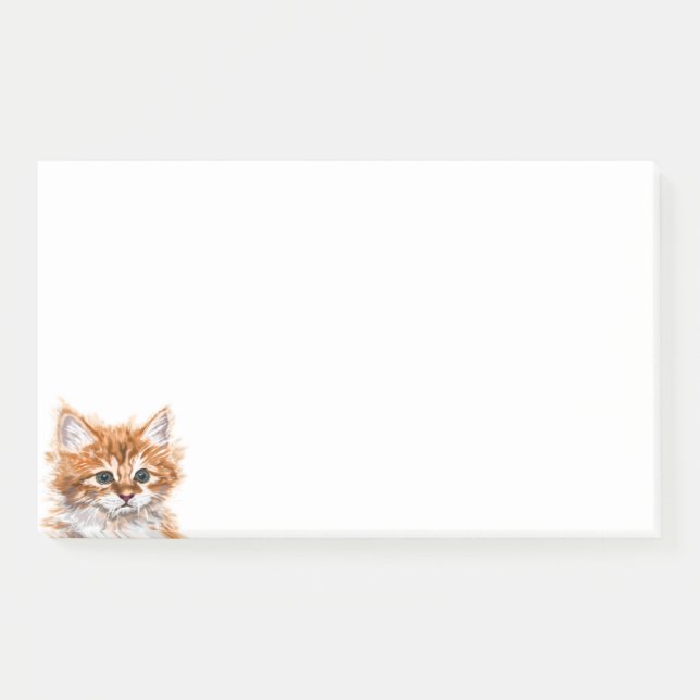 Baby Cat Post It Notes Post-it Klebezettel (Vorderseite)